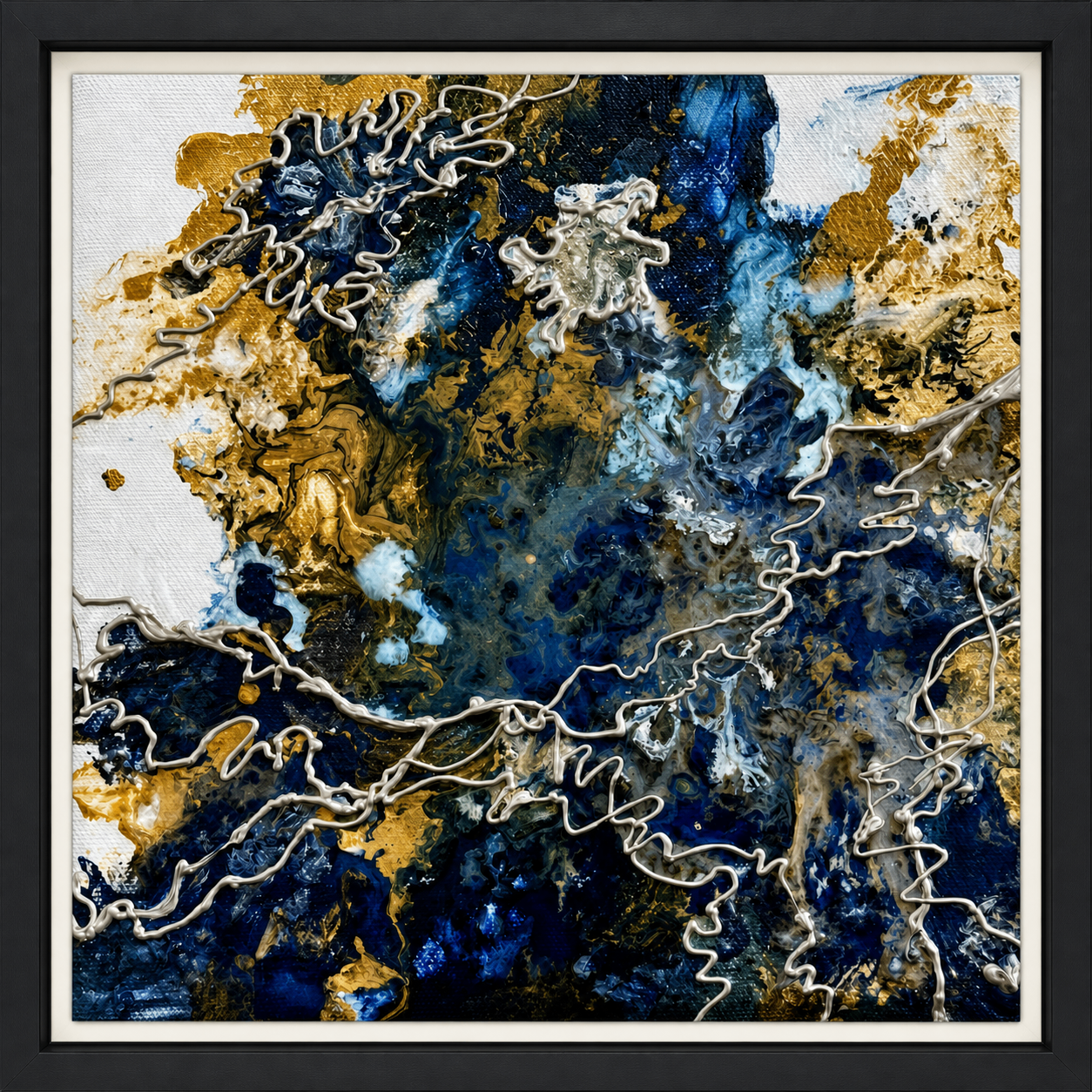 Gilded Tide — featured backlit mosaic